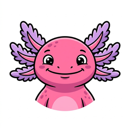 Pebble the axolotl